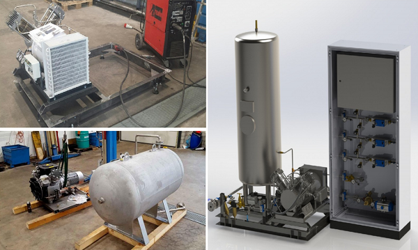 智能底吹氣體連續增壓系統